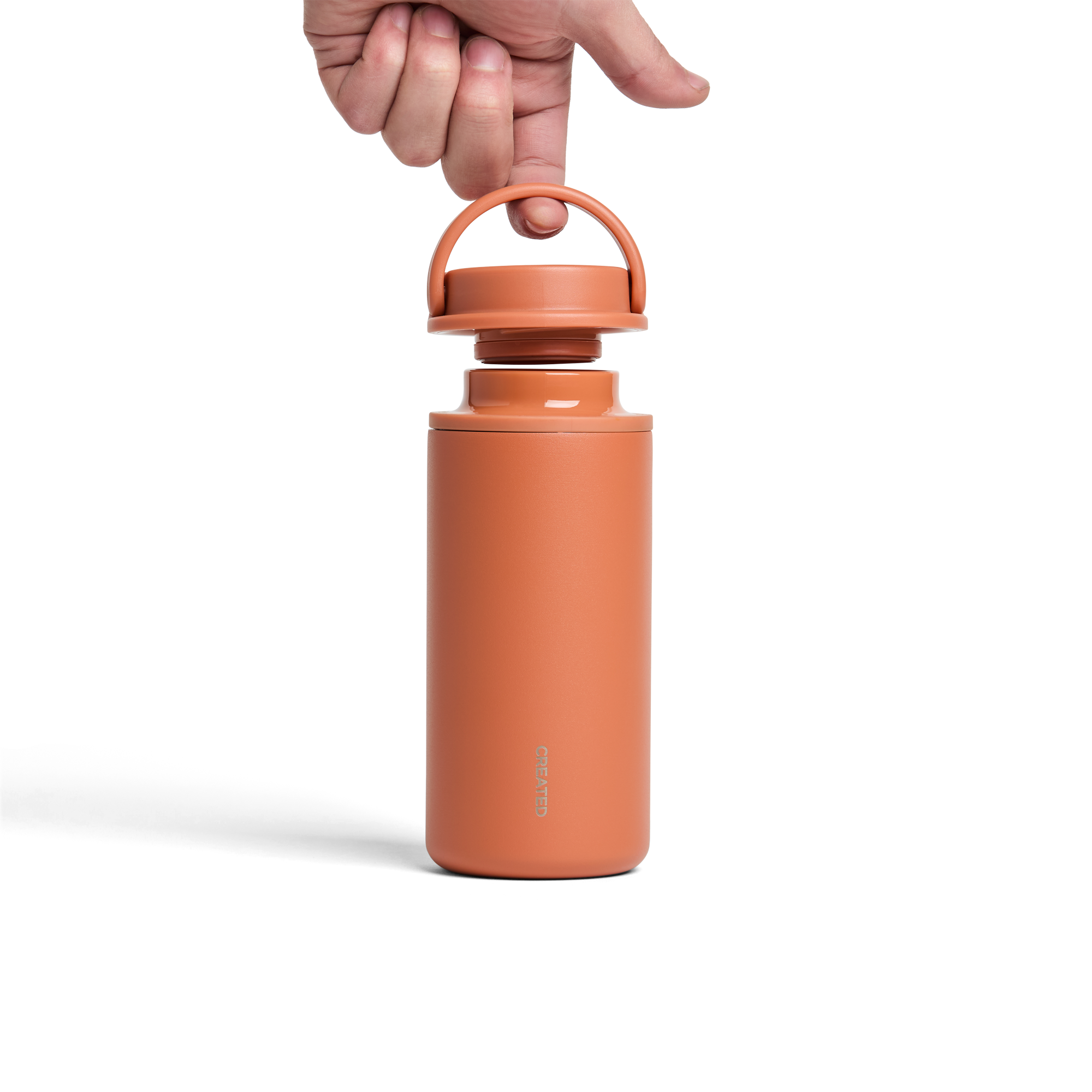 Gobelet Nomad Grip 12 oz - Terre cuite