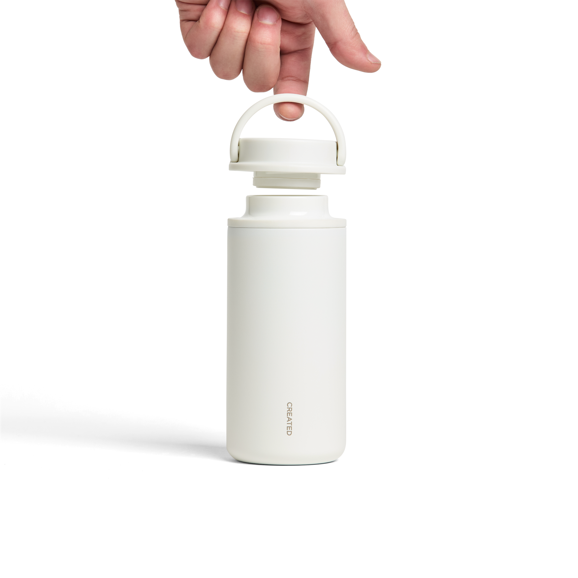 Gobelet Nomad Grip 12 oz - Blanc