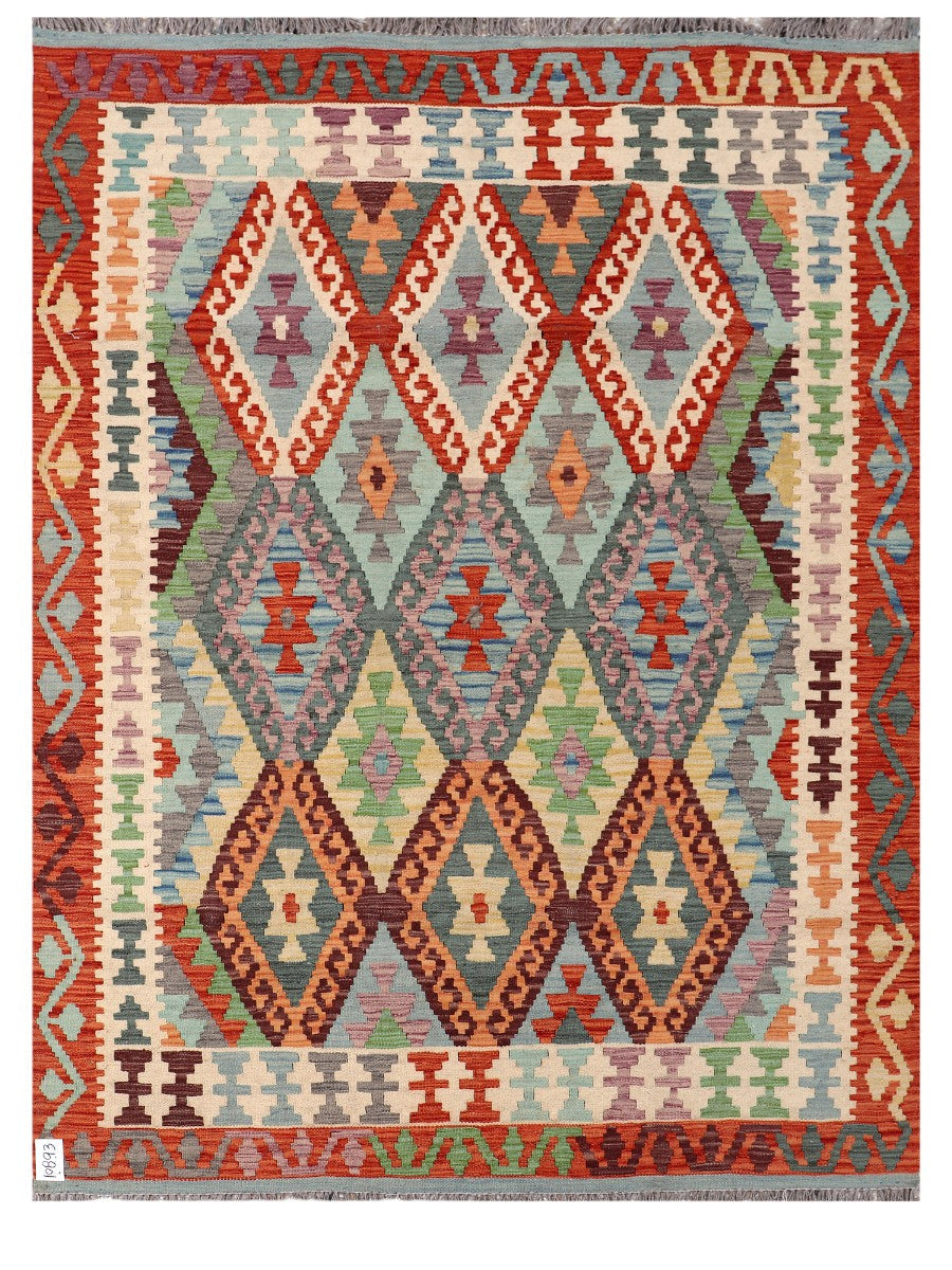 Tapis Kilim Maimana Afghanistan - 198 x 154 cm