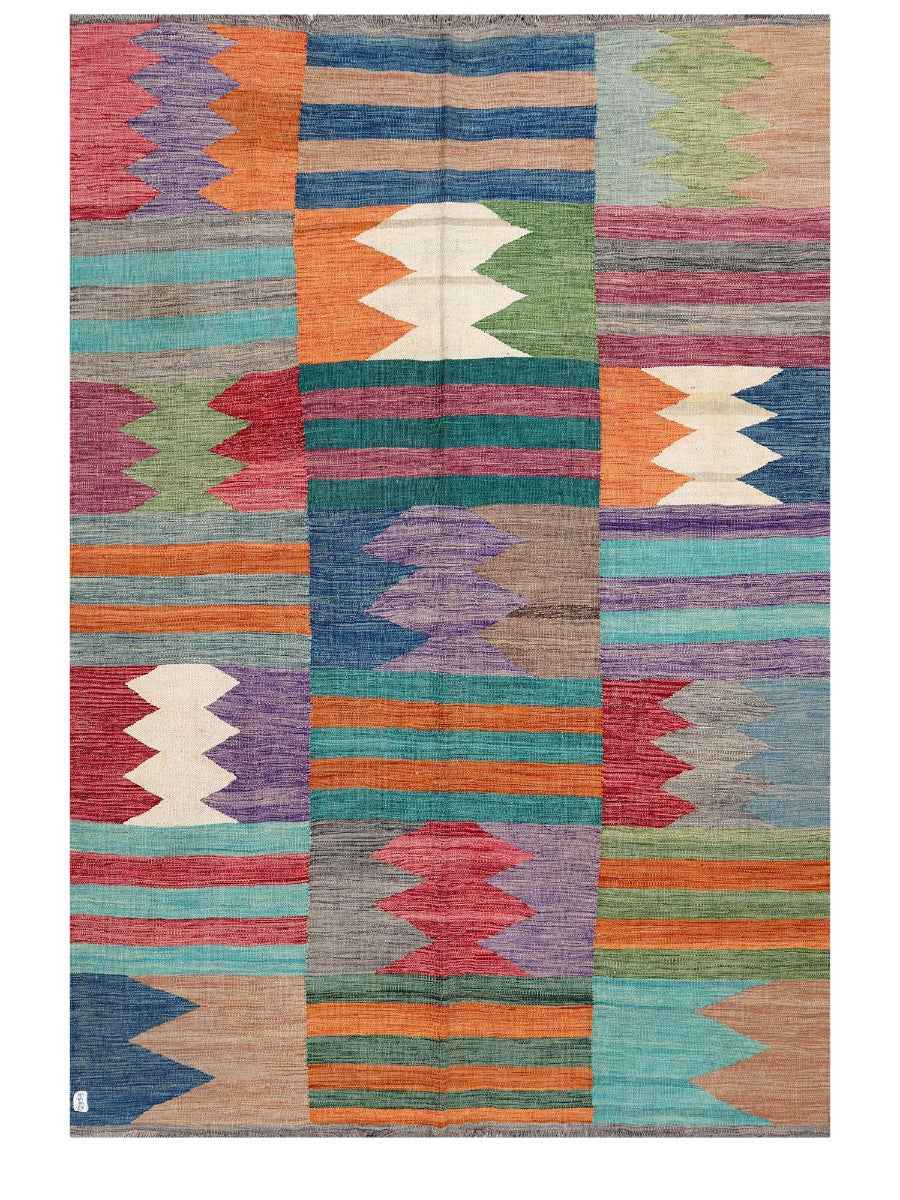 Tapis Kilim Maimana Afghanistan - 247 x 170 cm