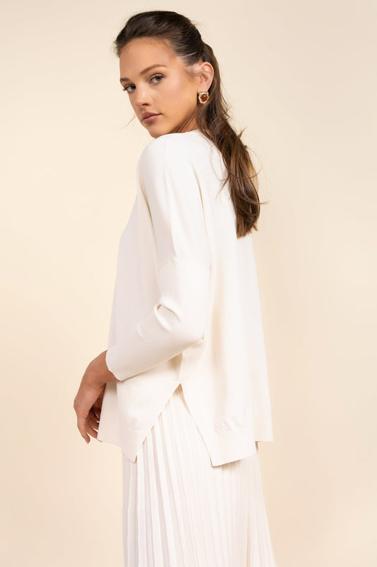 Montia Top in Coconut