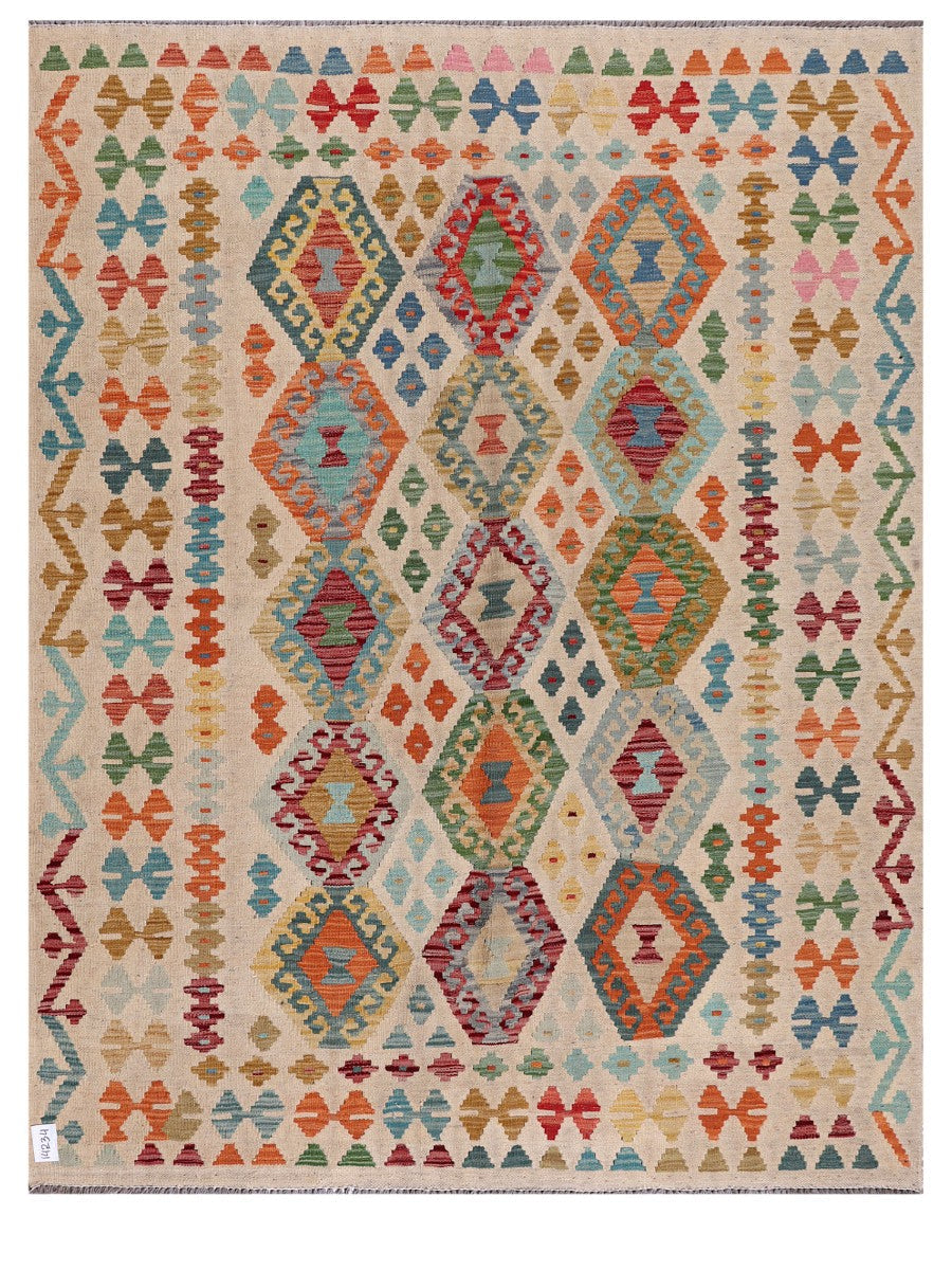 Tapis Kilim Maimana Afghanistan - 197 x 155 cm