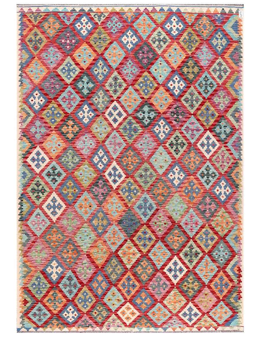 Tapis Kilim Maimana Afghanistan - 296 x 208 cm