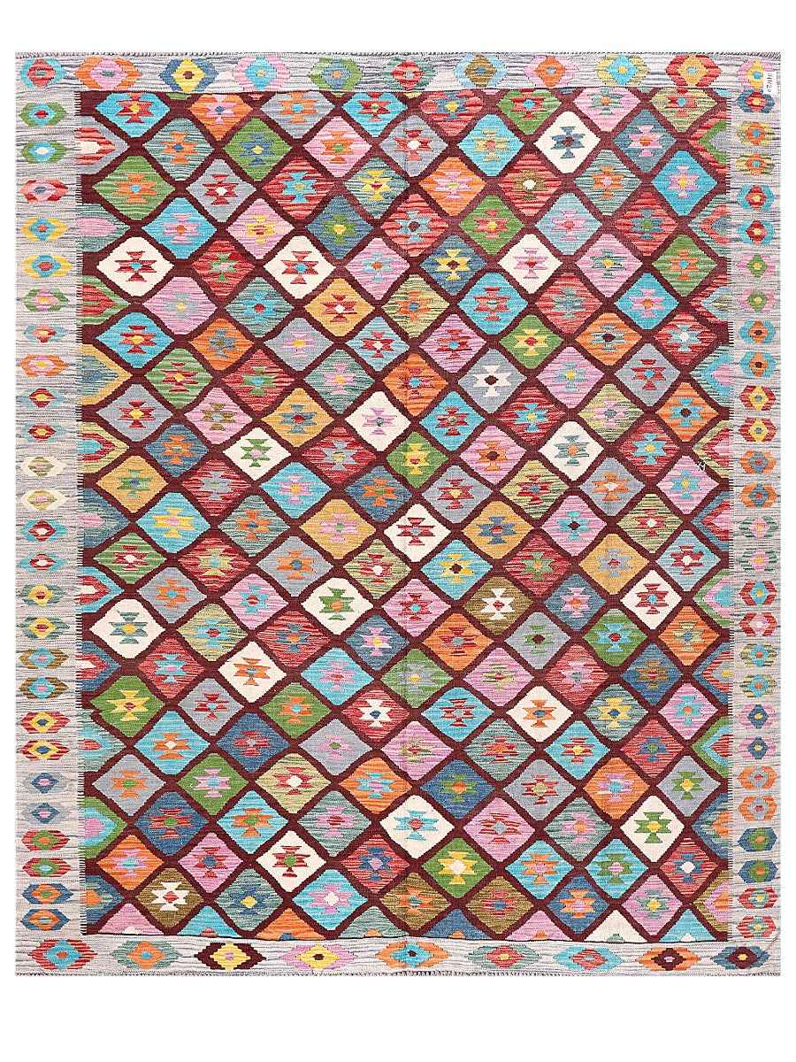 Tapis Kilim Maimana Afghanistan - 293 x 247 cm