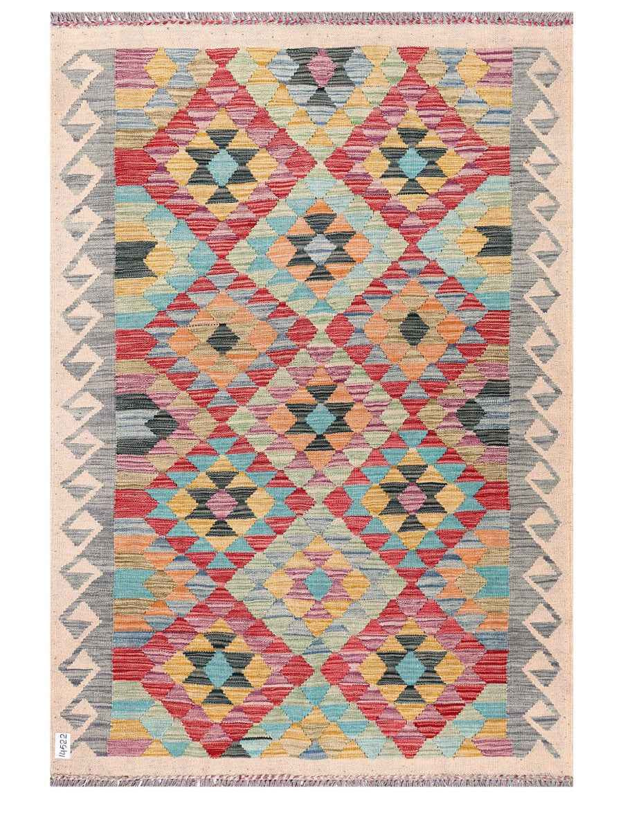 Maimana Afghanistan Kilim Rug - 180 x125 cm
