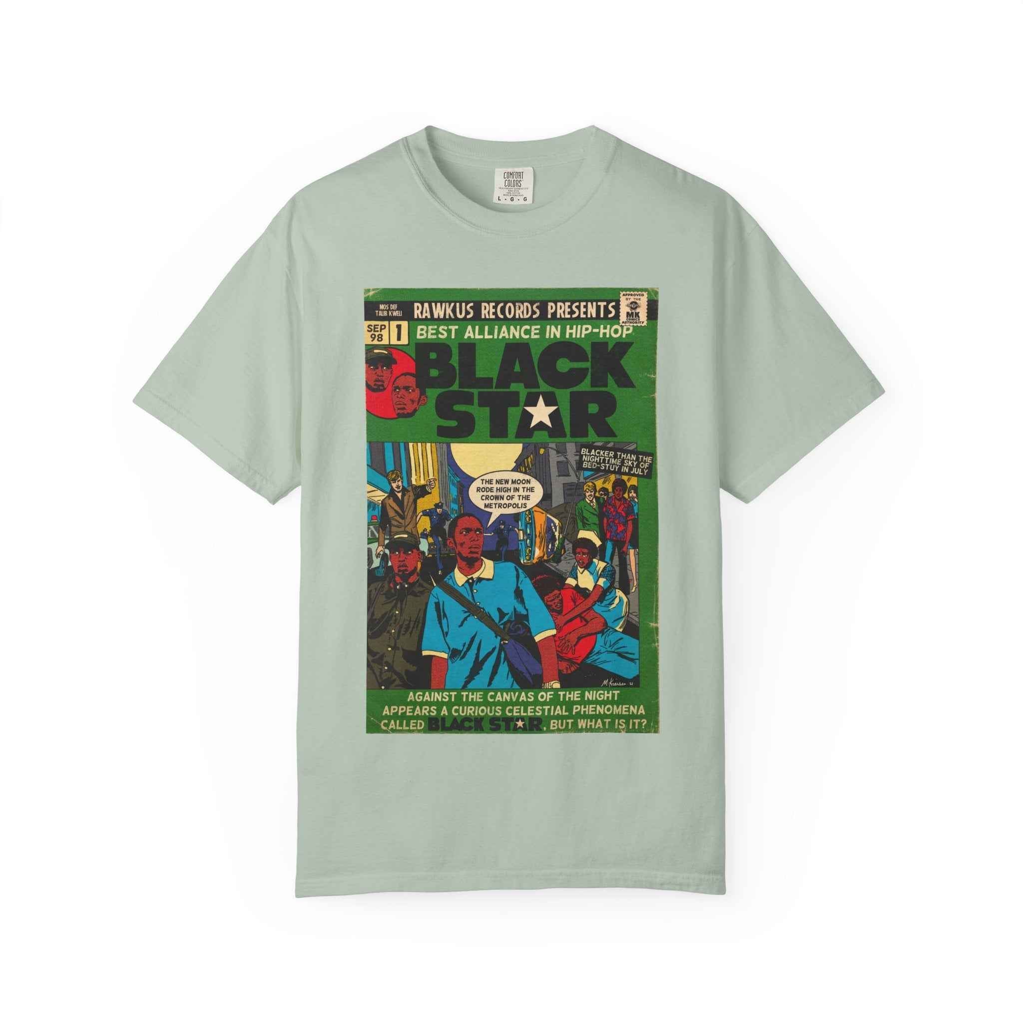 Black Star - Unisex Comfort Colors T-shirt