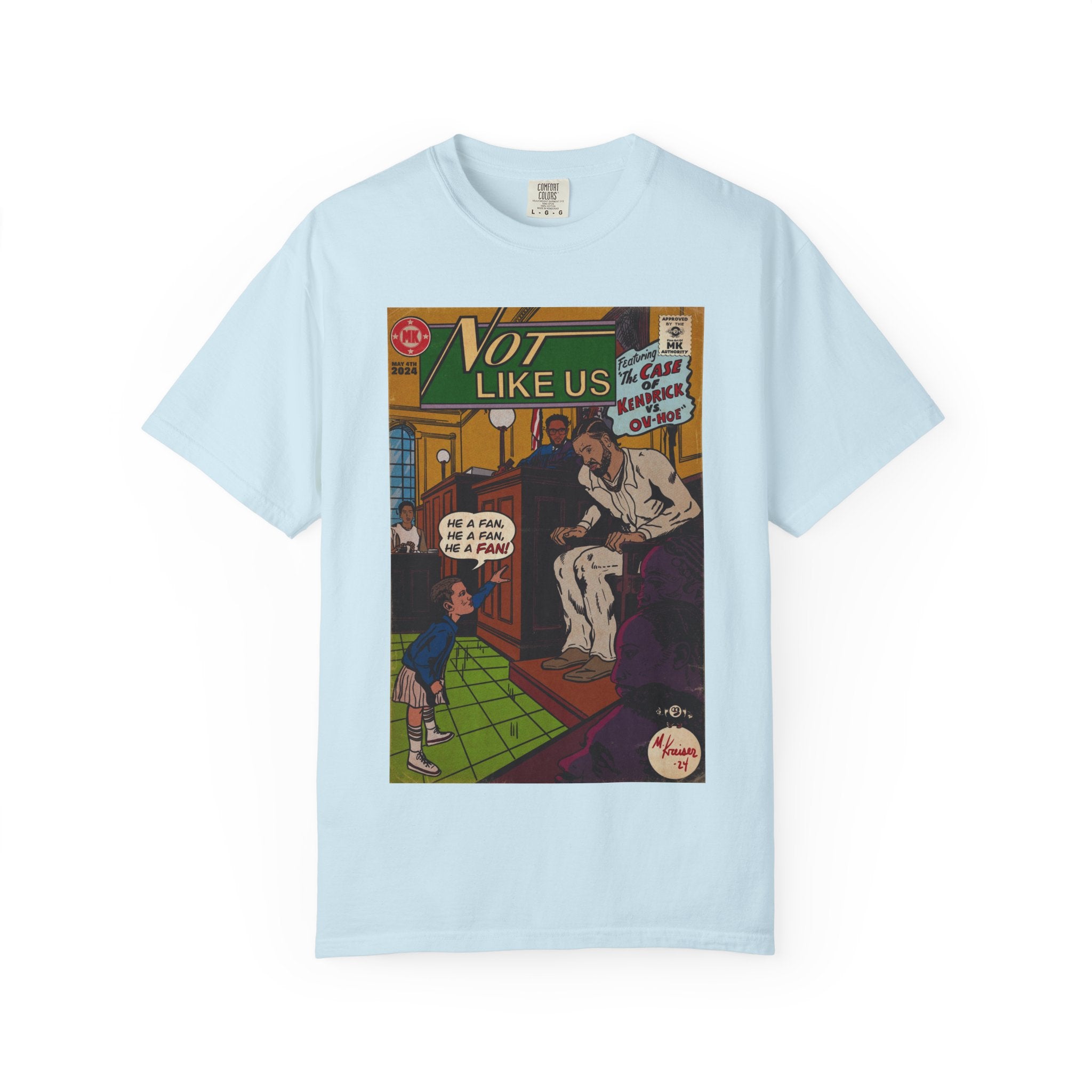 Not Like Us - Unisex Comfort Colors T-shirt