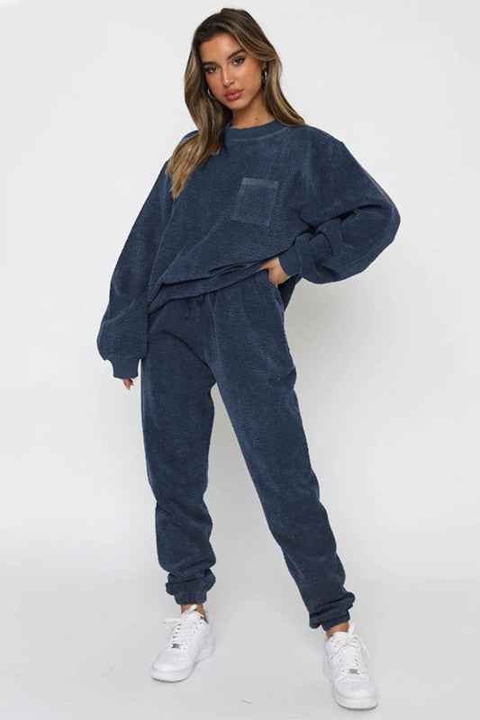 WOMEN TWO PIECE CORDUROY WESTERN SET