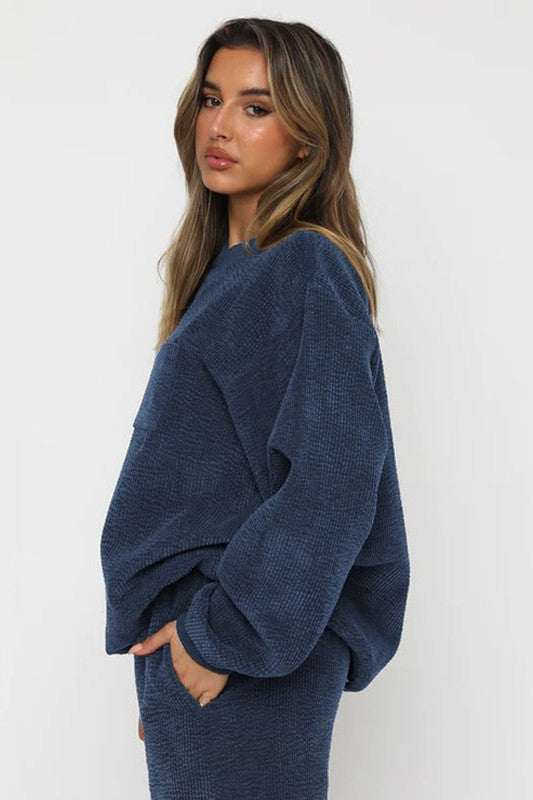 CONJUNTO WESTERN DE DOS PIEZAS DE PANA PARA MUJER