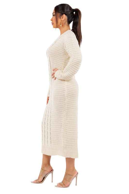 ROBE PULL LONGUE MAXI MODE FEMME