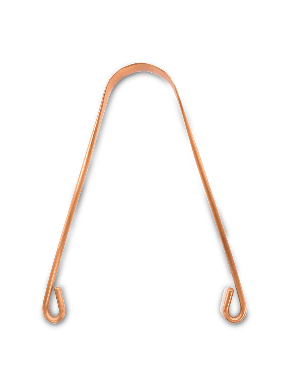 Pure Copper Tongue Scraper (anti-microbial) - Lolomo!