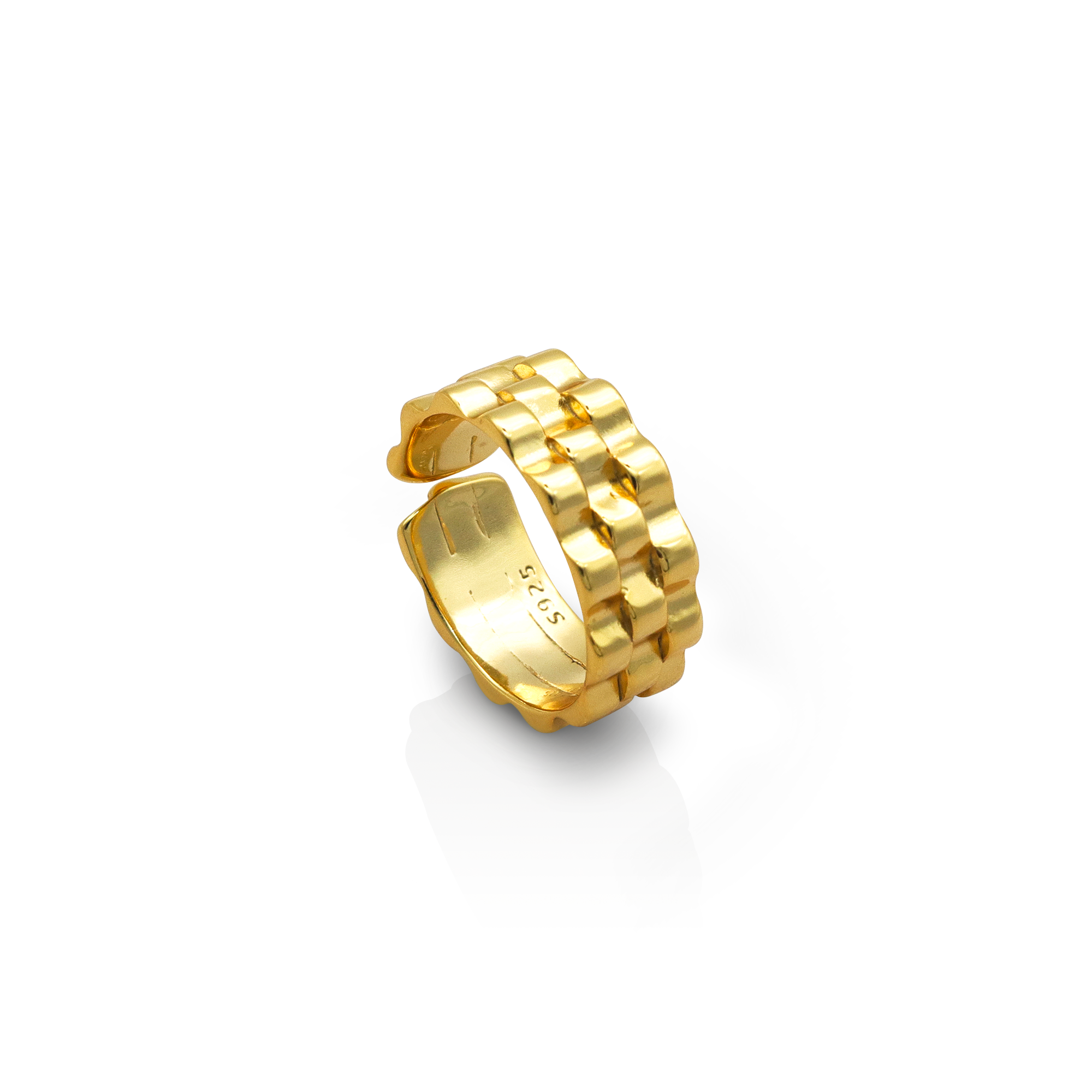 BAGUE EN OR ABSOLON