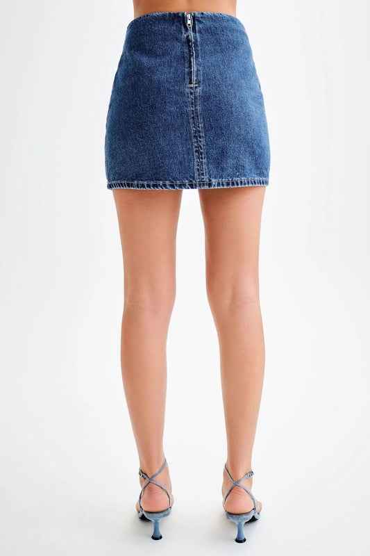 ENSEMBLE SHORT DEUX PIÈCES EN JEAN MODE FEMME
