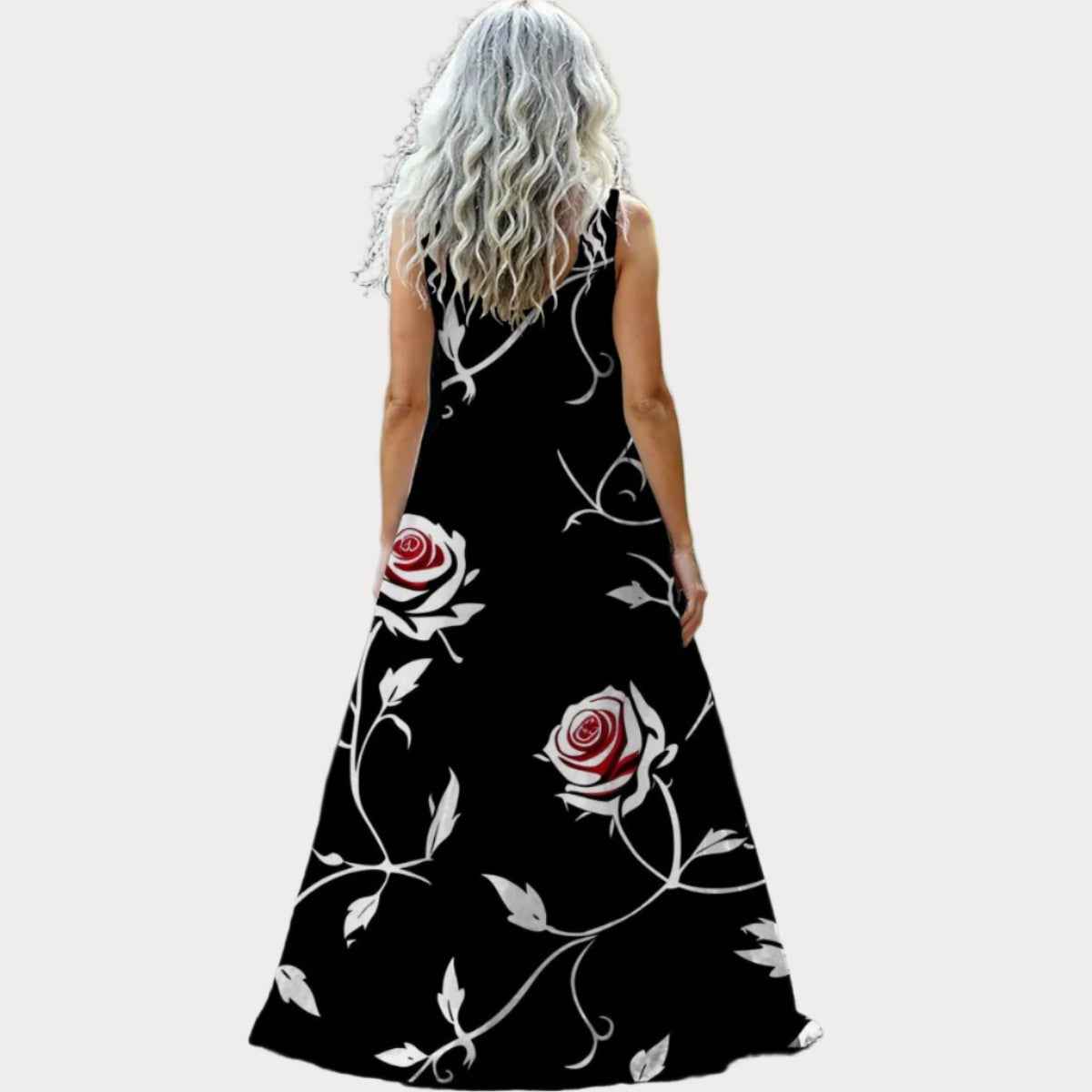 Brooklyn Republic™ Standing in the Garden of Eternal Memories Sleeveless Maxi Dress