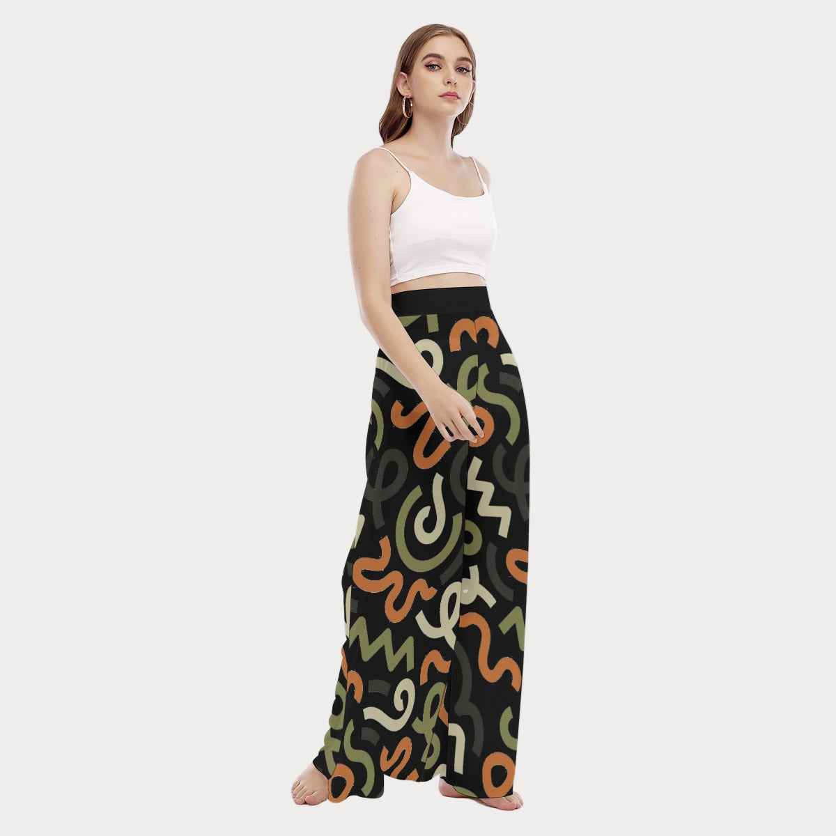 Brooklyn Republic™ Women's Wide-Leg Argopattern Trousers