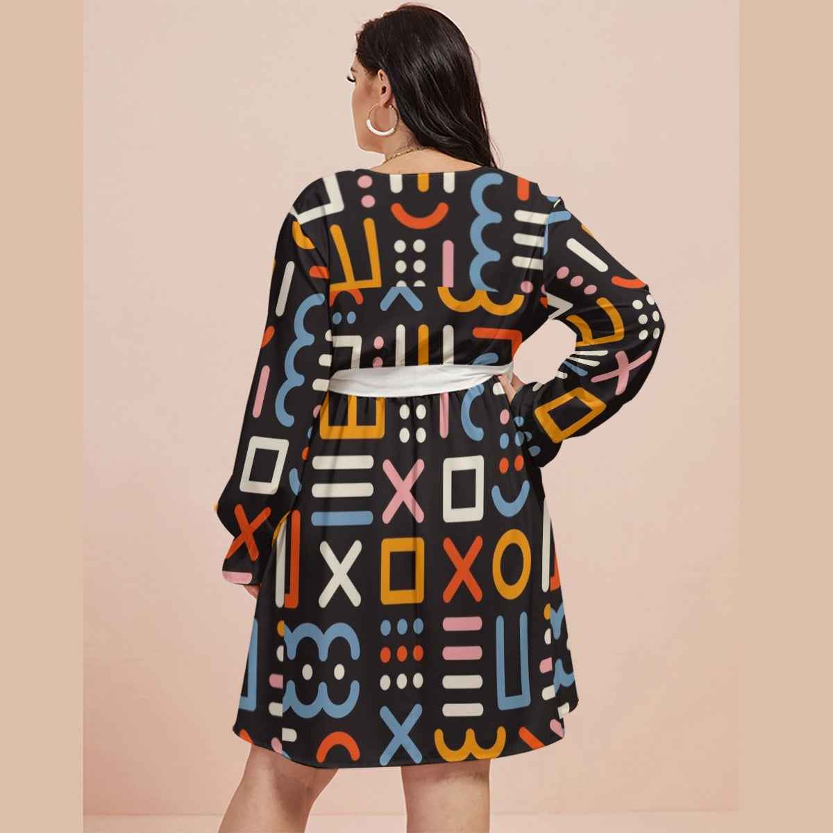 Brooklyn Republic™ "The Maxine" Women's V-Neck Dress