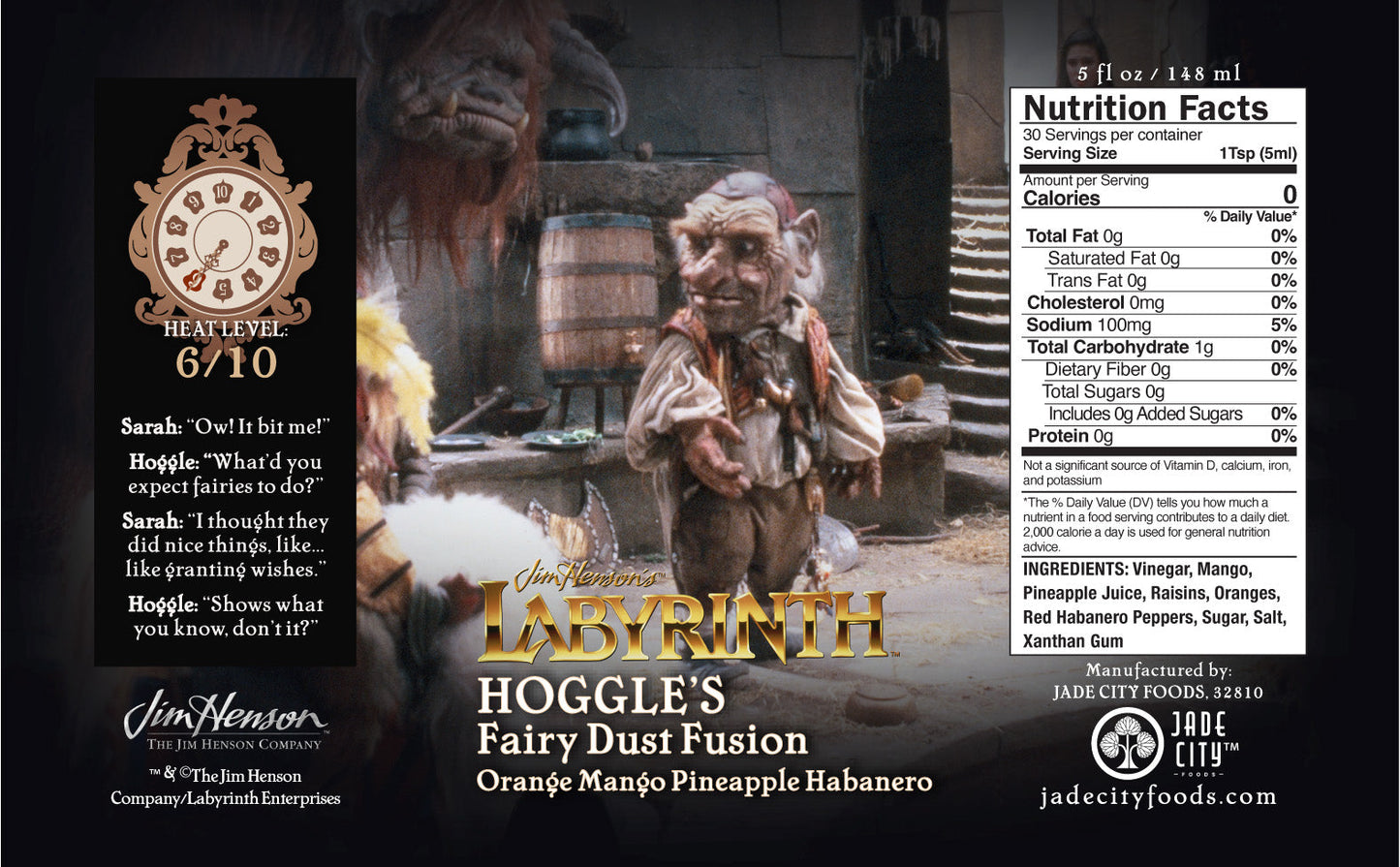 Hoggle's Fairy Dust Fusion : Orange Mango Pineapple Habanero
