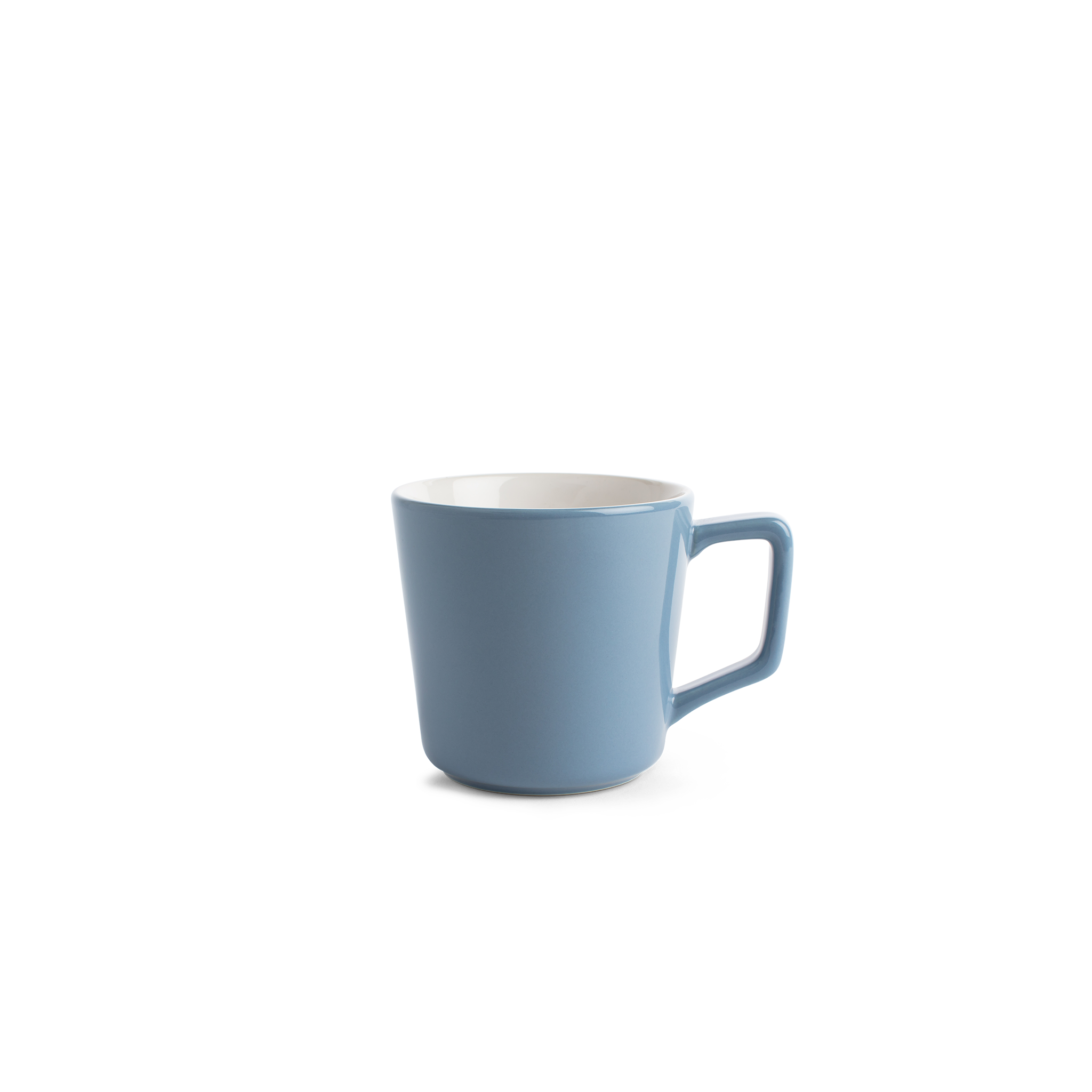 Tasse à café coudée de 12 oz - Ardoise bleue