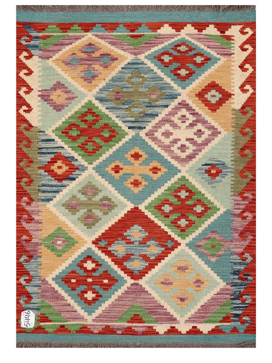 Tapis Kilim Maimana Afghanistan - 120 x 84 cm