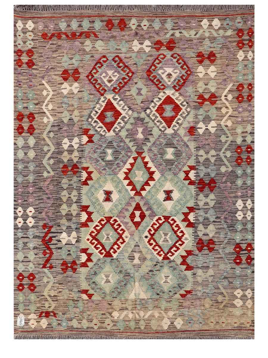 Tapis Kilim Maimana Afghanistan - 208 x 146 cm