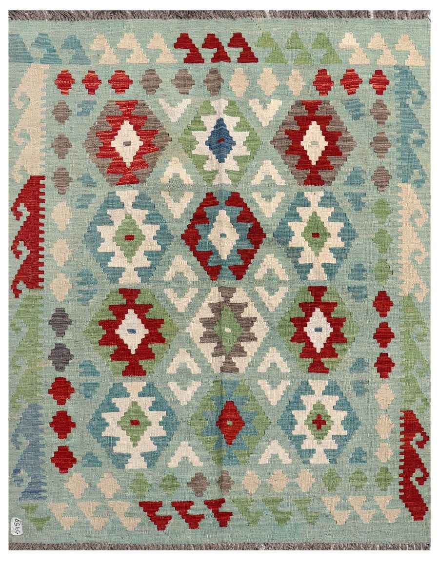 Tapis Kilim Maimana Afghanistan - 190 x 154 cm