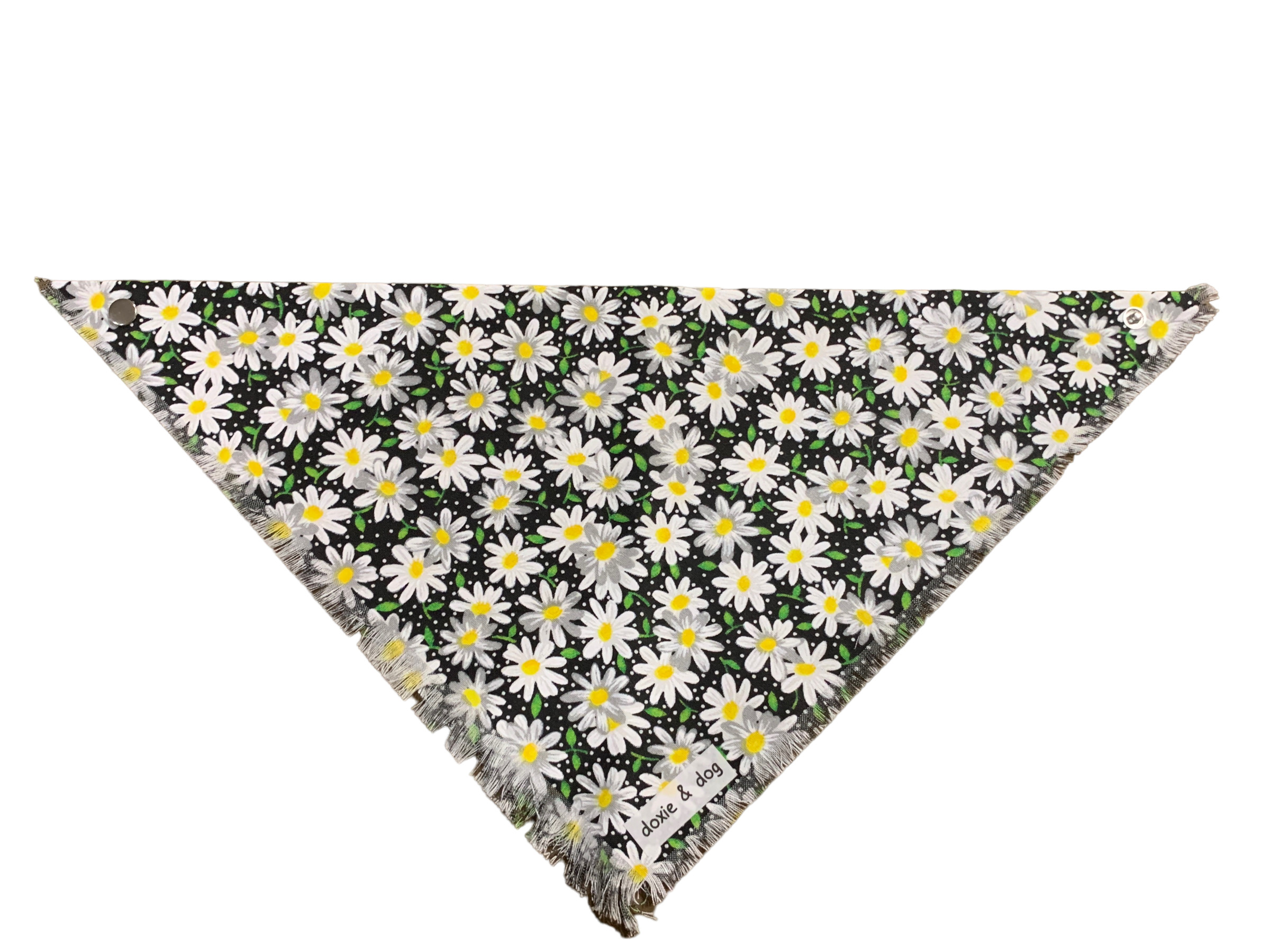 Black Daisy Bandana
