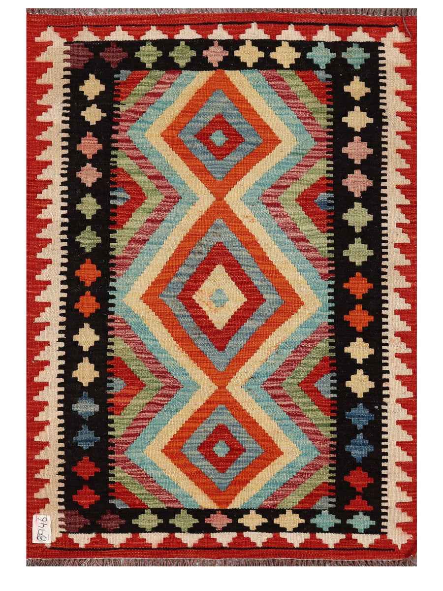 Tapis Kilim Maimana Afghanistan - 120 x 84 cm