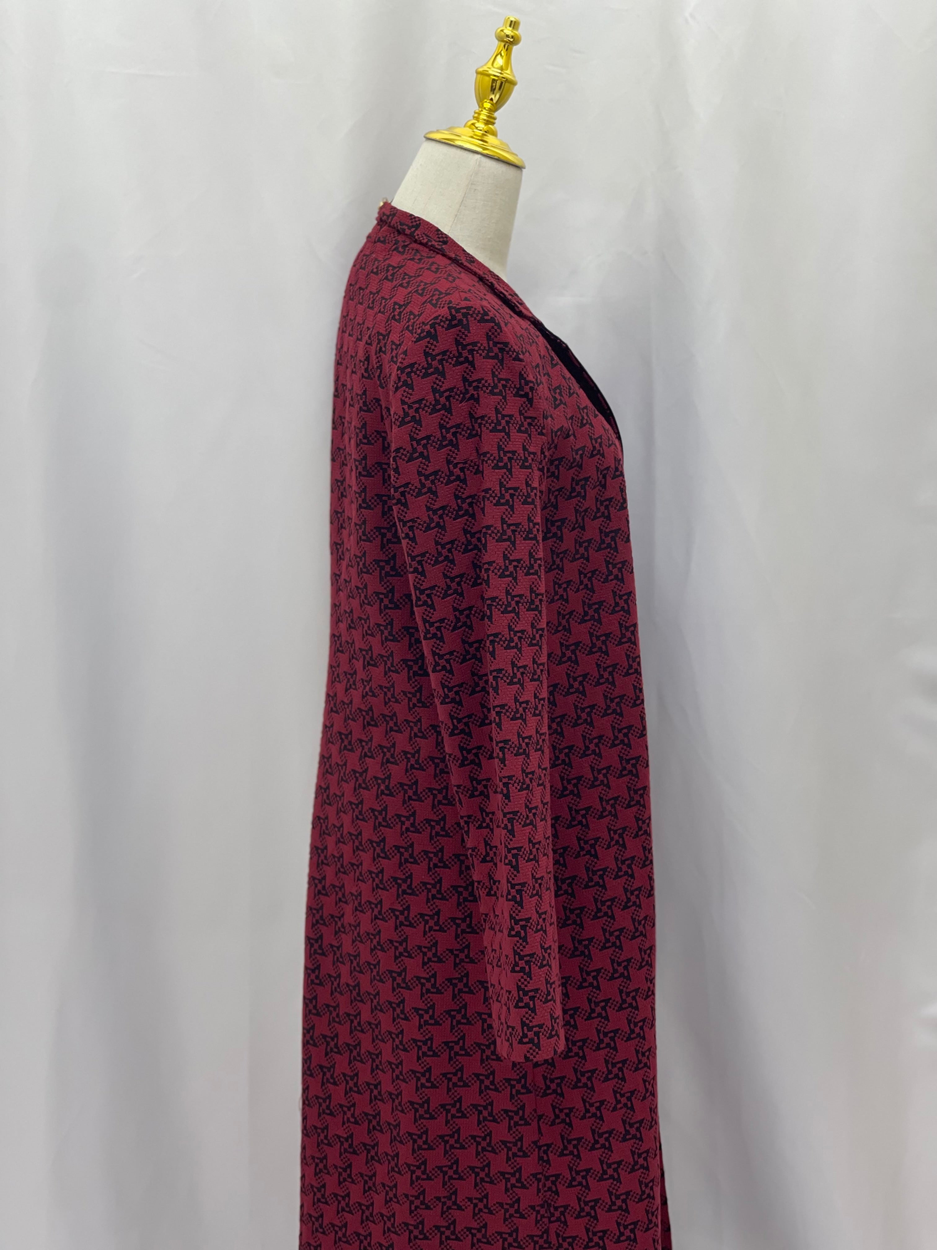 Embroidered Long Jacket for Women - Stylish and Versatile Outerwear