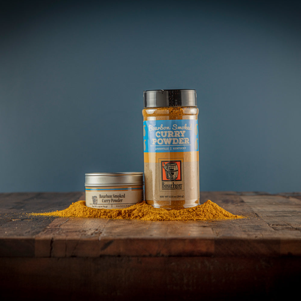 Polvo de curry ahumado con bourbon