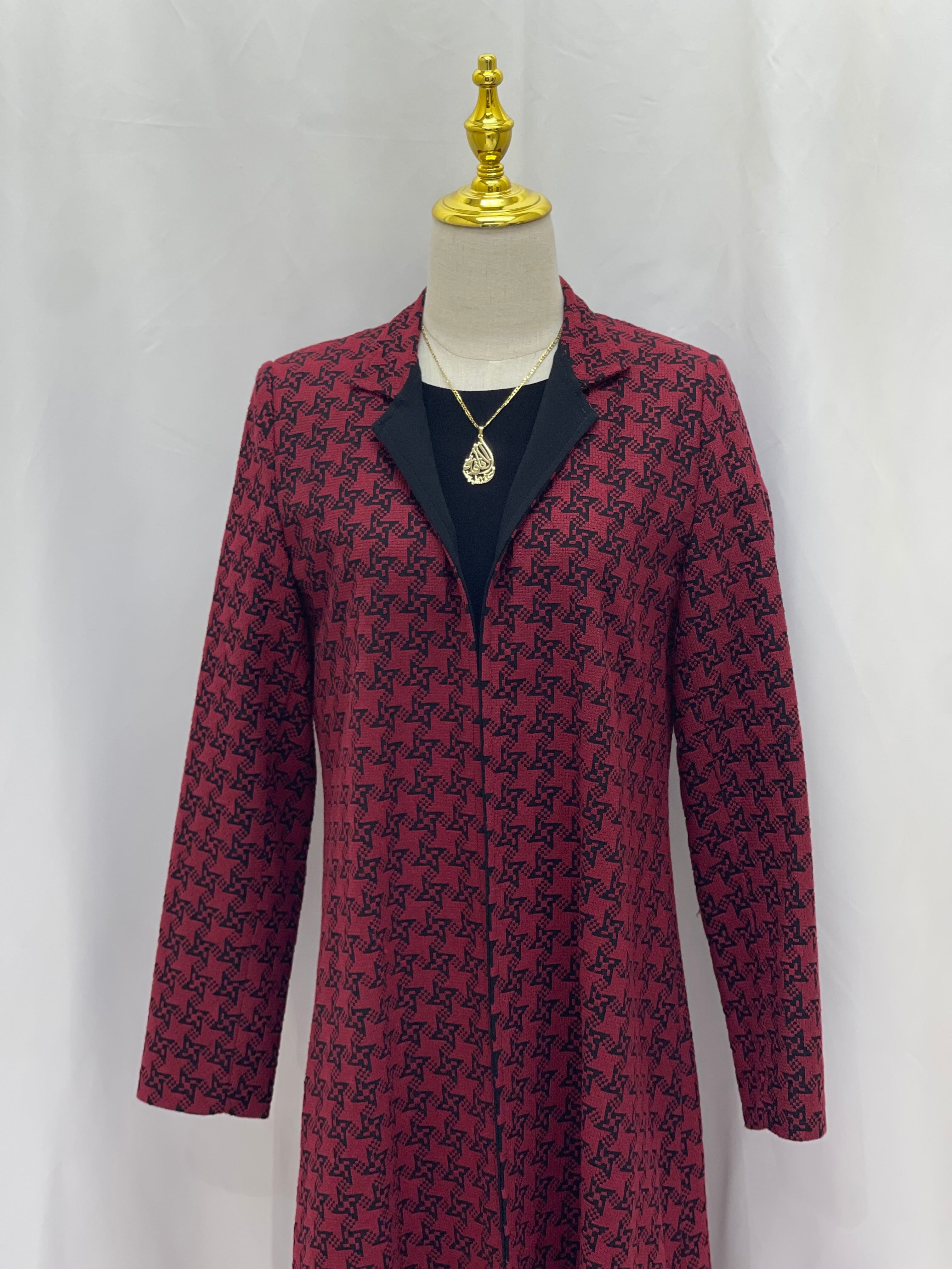 Embroidered Long Jacket for Women - Stylish and Versatile Outerwear