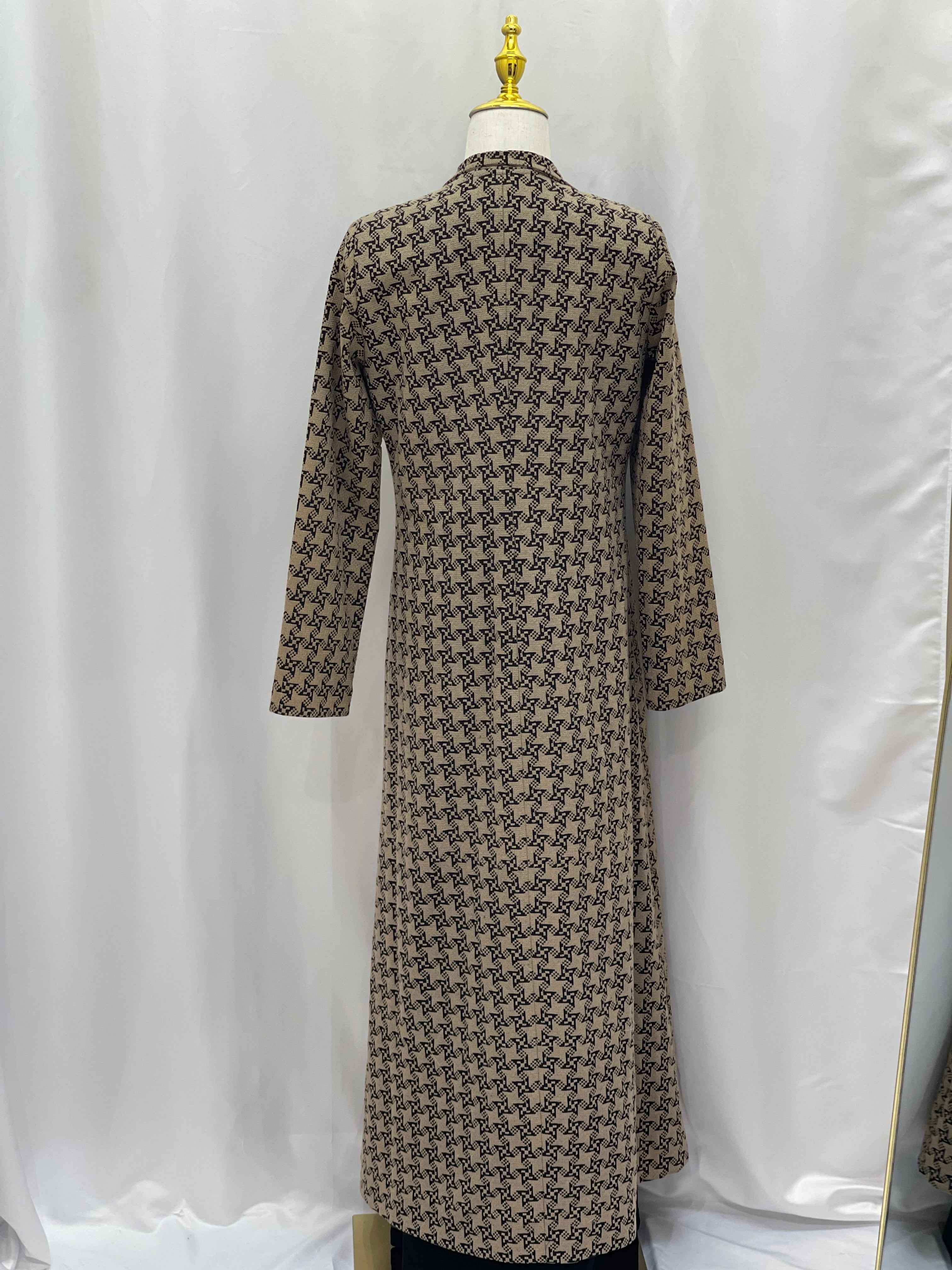 Embroidered Long Jacket for Women - Stylish and Versatile Outerwear