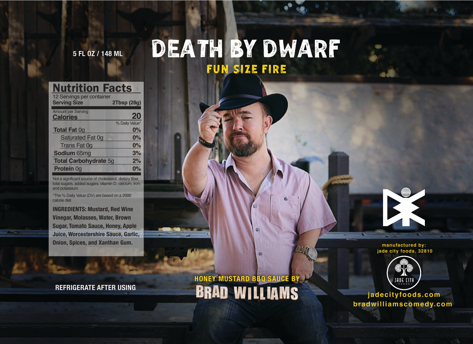 Paquete de 3 salsas barbacoa Brad Williams