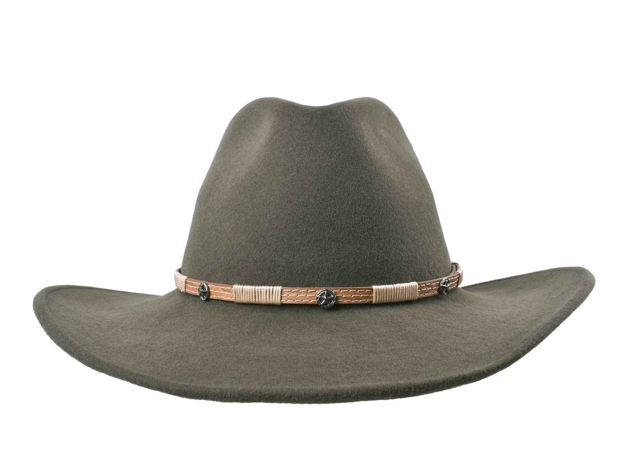 Outdoor Merino Wool Felt Hat Long Trail