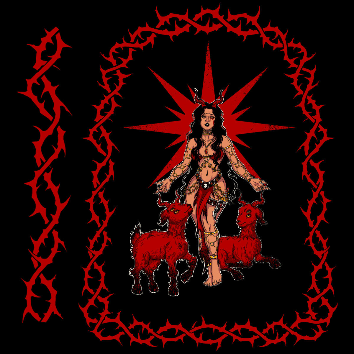 Blood Oath - Demon Goat Long Sleeve Shirt
