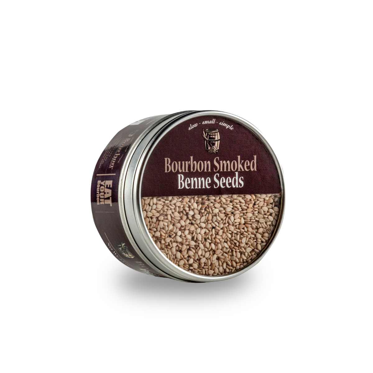 Semillas de benne ahumadas con bourbon