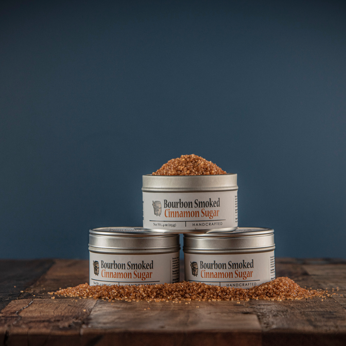 Azúcar de canela ahumado con bourbon
