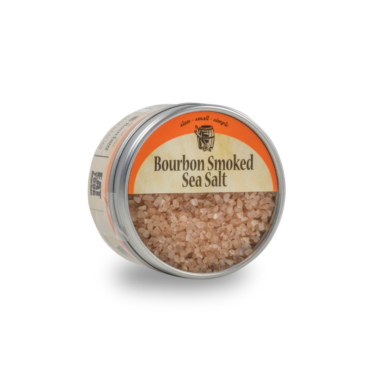 Sal marina ahumada con bourbon