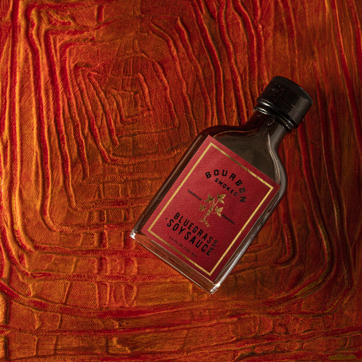 Salsa de soja ahumada con bourbon