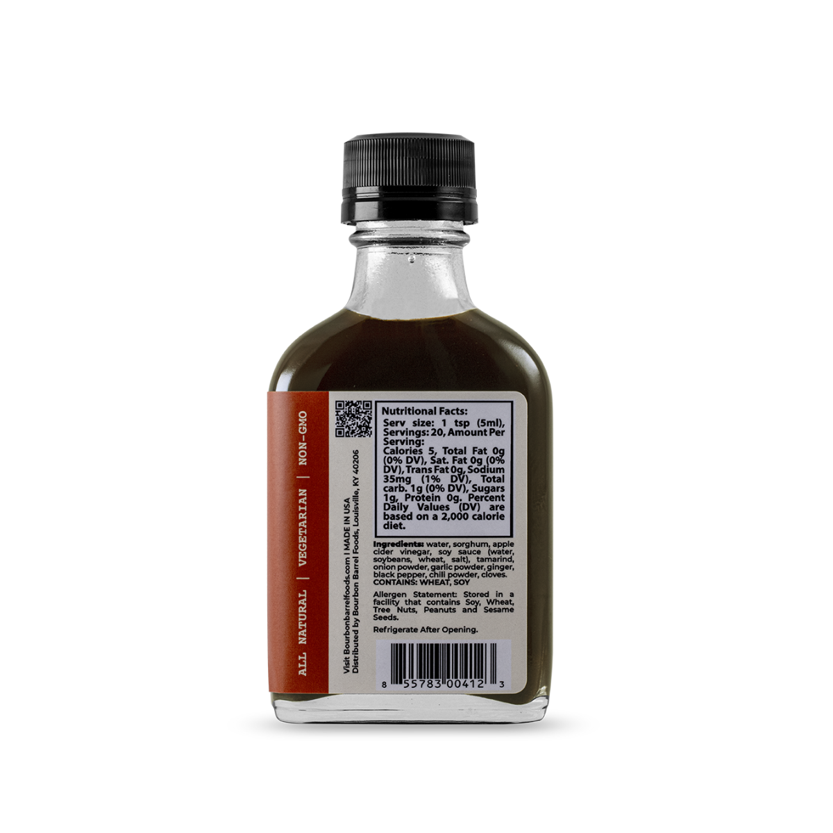 Salsa Worcestershire añejada en barrica de bourbon