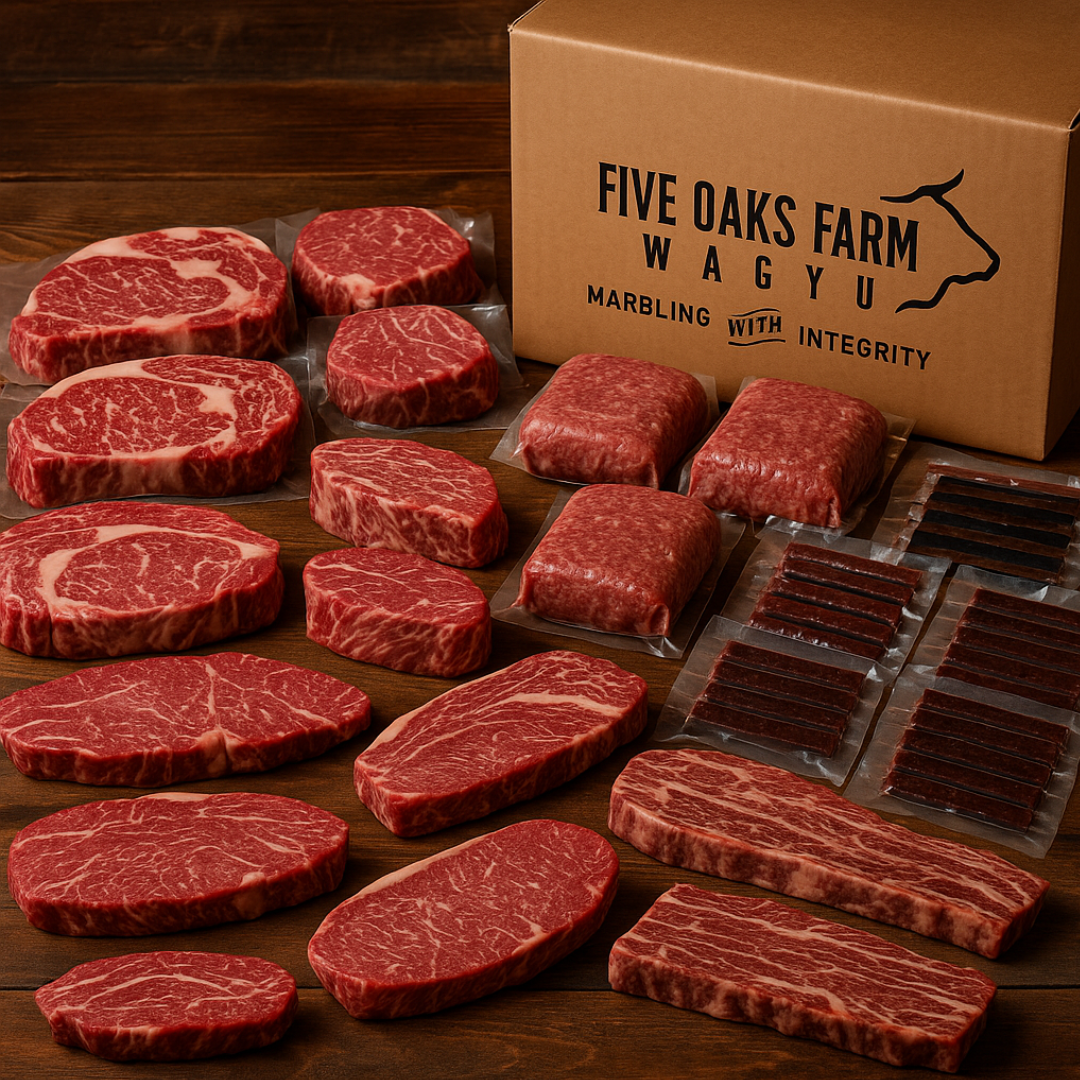 FOF The Five Oaks Eighth – Wagyu Steak & Snack Collection - Lolomo!