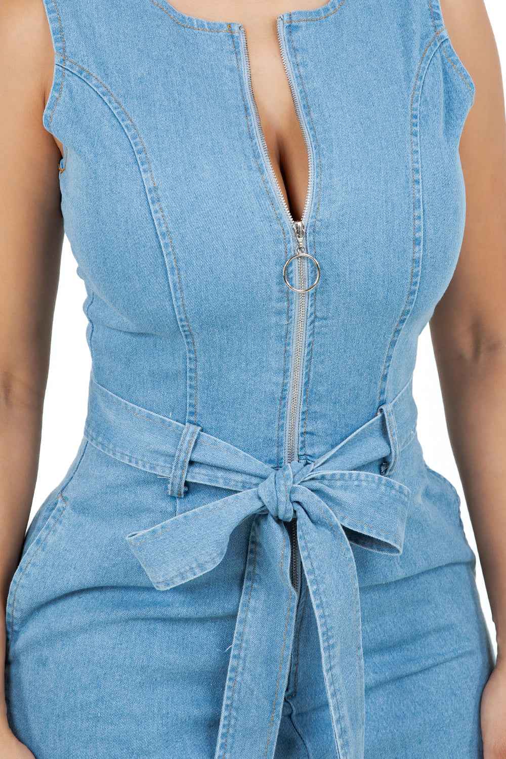 WOMEN FASHION DENIM JUMPSUIT