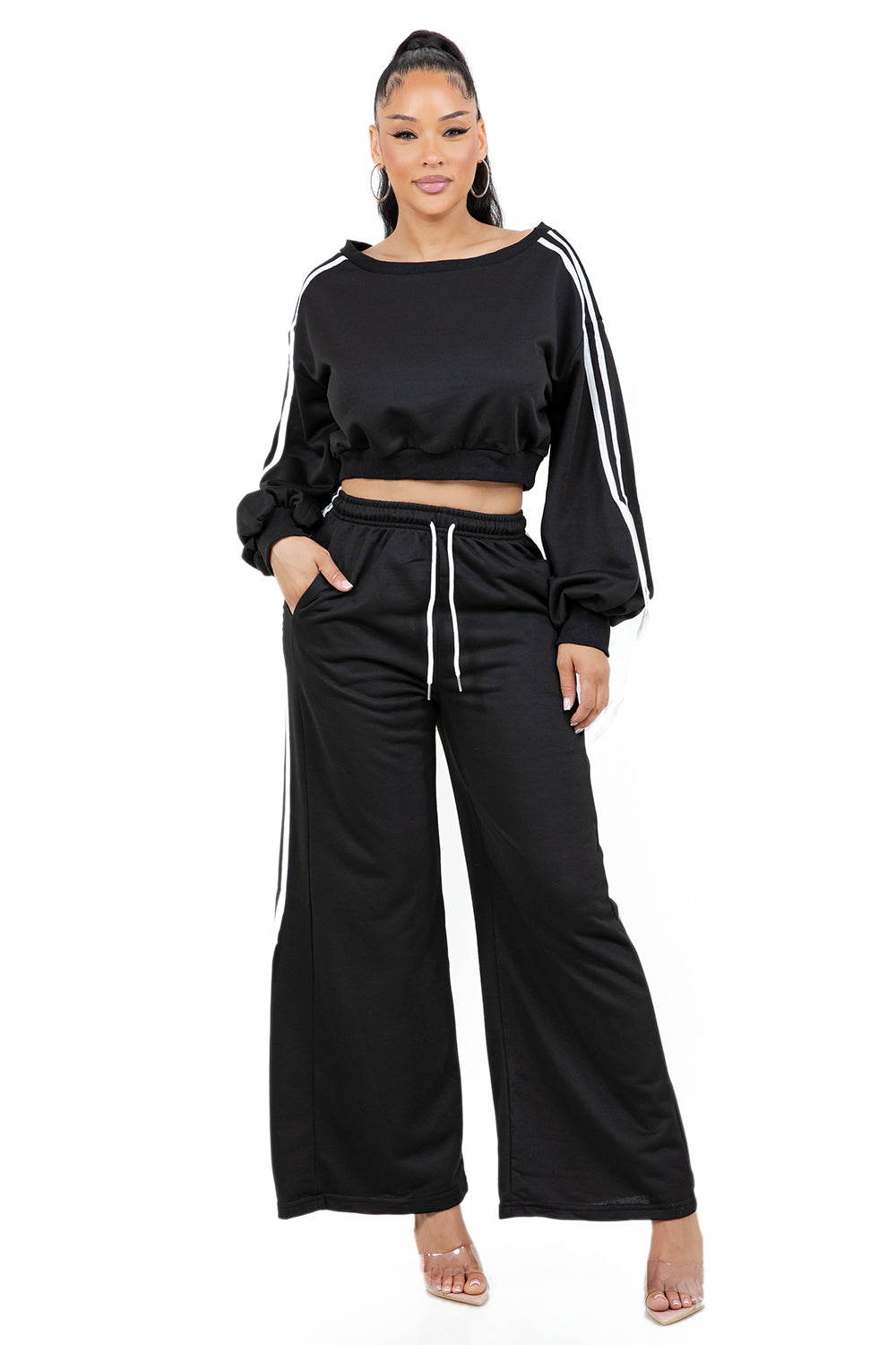 CONJUNTO DE SUDADERA Y PANTALÓN DE MODA PARA MUJER