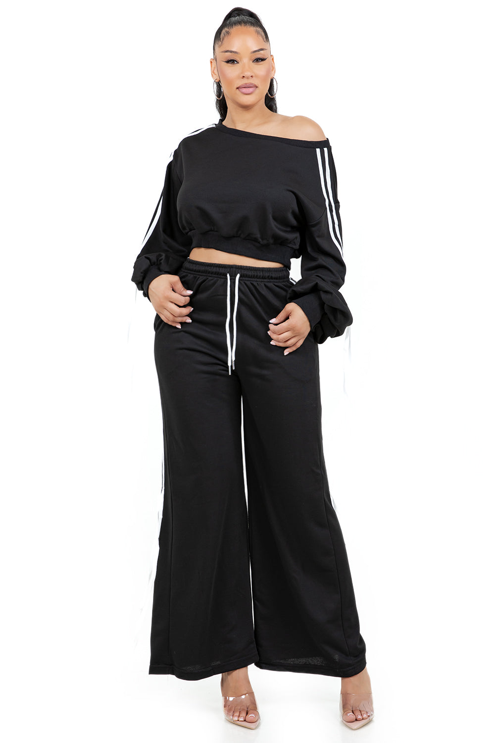 CONJUNTO DE SUDADERA Y PANTALÓN DE MODA PARA MUJER