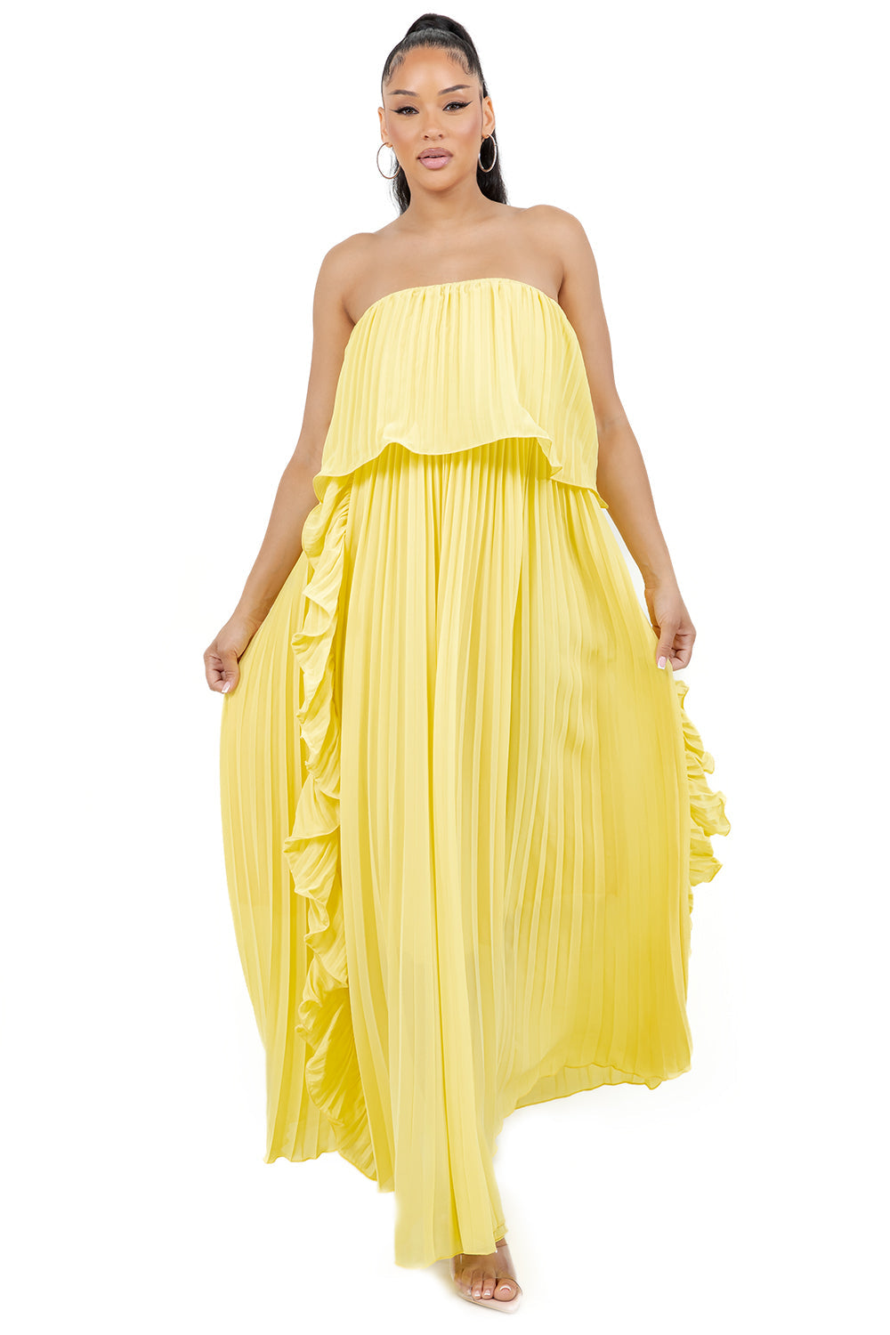 VESTIDO LARGO MAXI DE MODA PARA MUJER