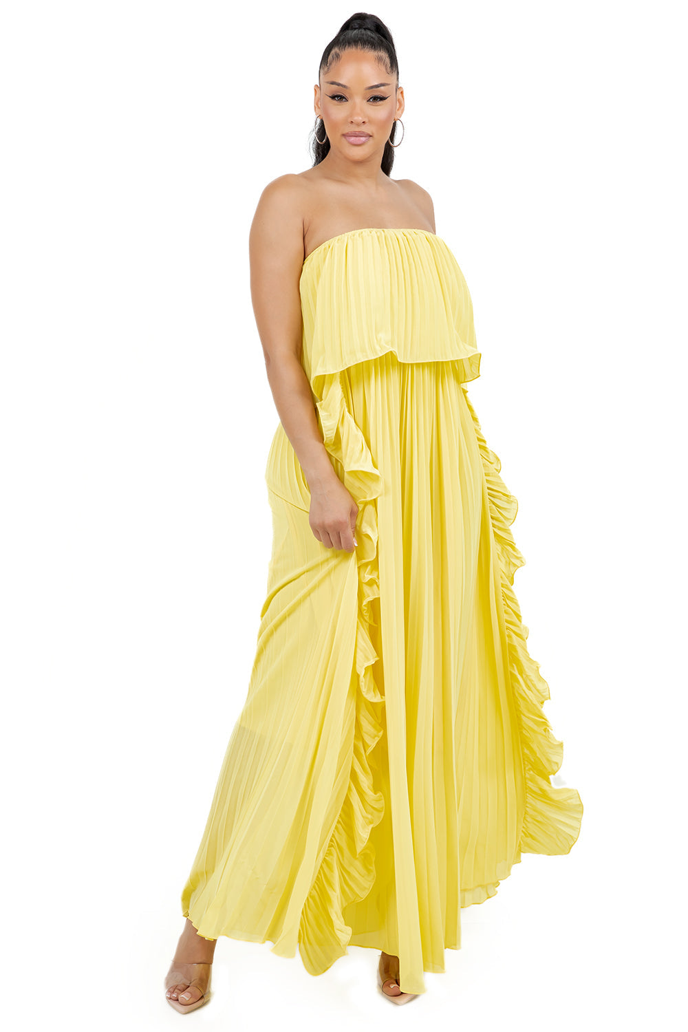 VESTIDO LARGO MAXI DE MODA PARA MUJER