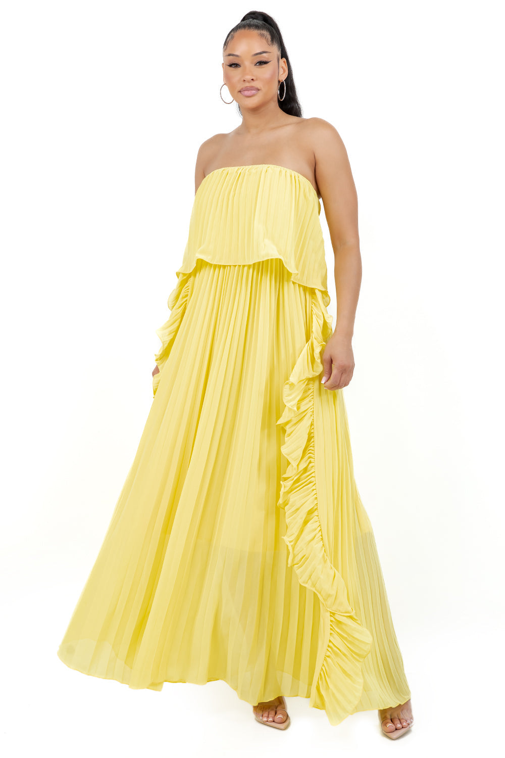 VESTIDO LARGO MAXI DE MODA PARA MUJER