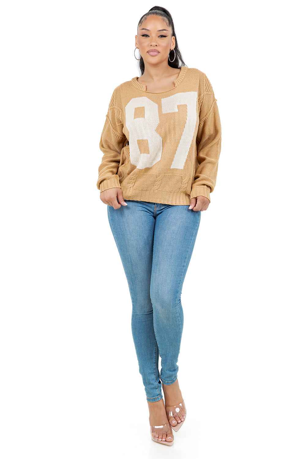 PULL DÉCONTRACTÉ MODE FEMME