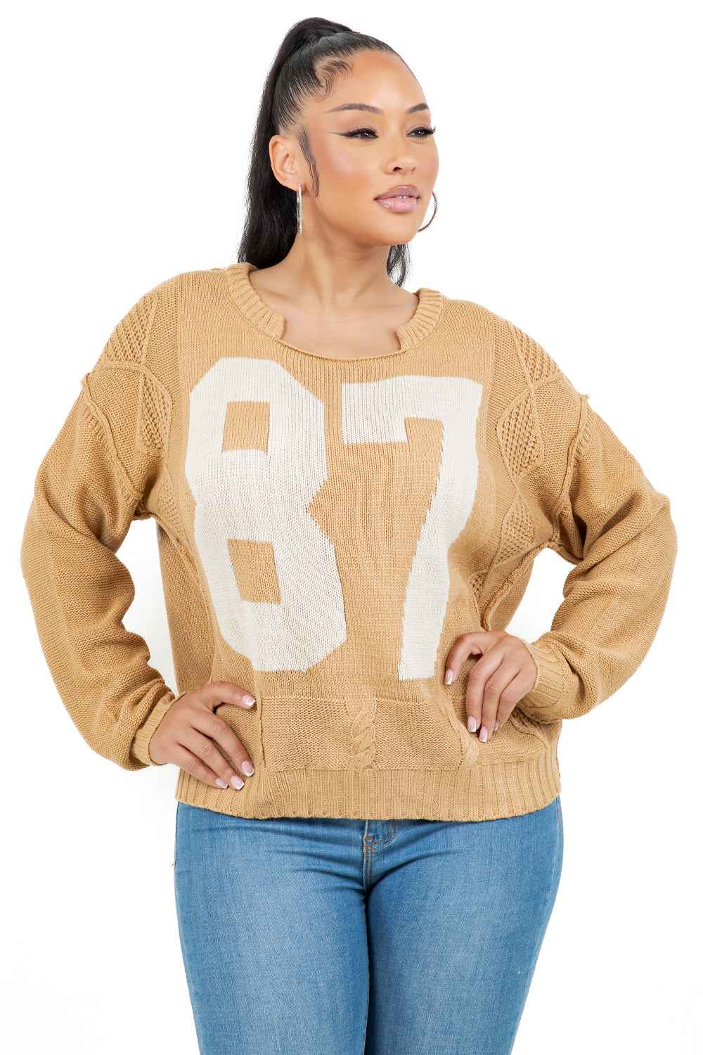 PULL DÉCONTRACTÉ MODE FEMME