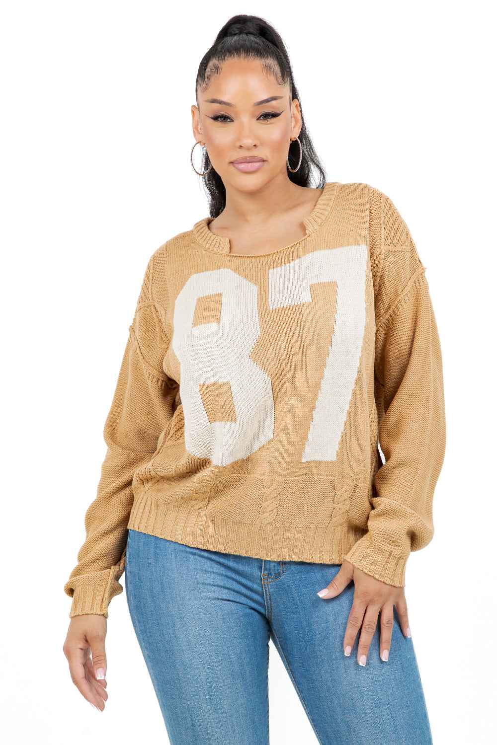 PULL DÉCONTRACTÉ MODE FEMME