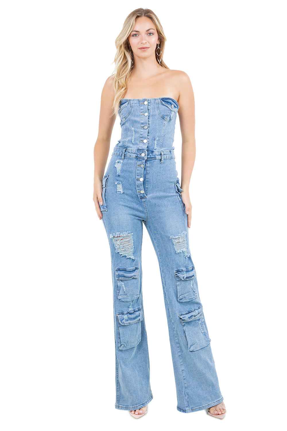 COMBINAISON EN JEAN MODE FEMME